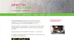 Desktop Screenshot of gewoonbyzonder.nl